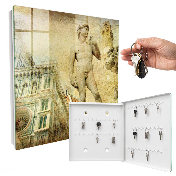 Armoire à clés murale Renaissance florentine