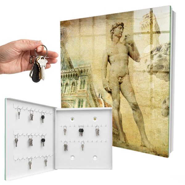 Armoire à clés murale Renaissance florentine