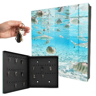 Armoire à clés murale Vie aquatique