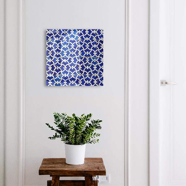 Armoire à clés murale Carreaux géométriques