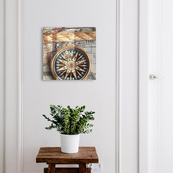 Armoire à clés murale Carte routière