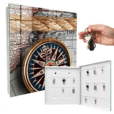 Armoire à clés murale Carte routière