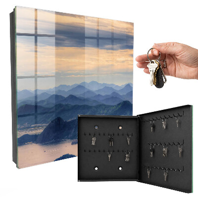 Armoire à clés murale Paysage de montagne