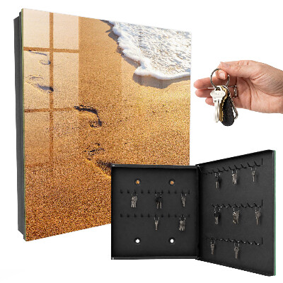 Armoire à clés murale La paix sur la plage