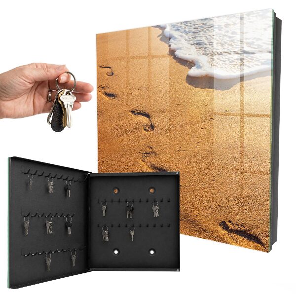 Armoire à clés murale La paix sur la plage