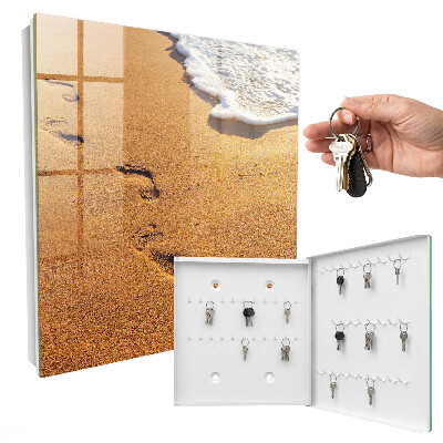 Armoire à clés murale La paix sur la plage