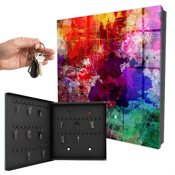 Armoire à clés murale Expression de la couleur
