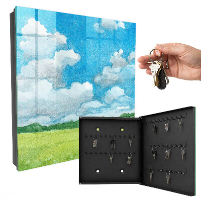 Armoire à clés murale Paysage d'été