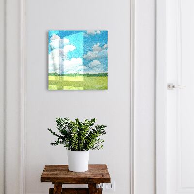 Armoire à clés murale Paysage d'été