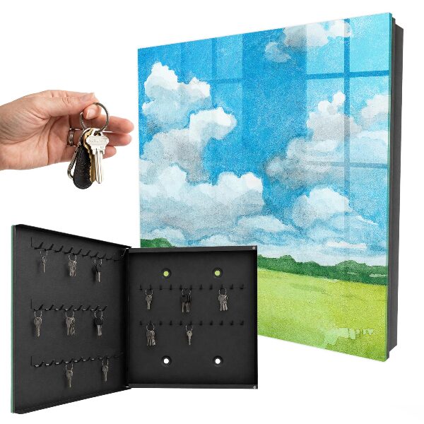 Armoire à clés murale Paysage d'été