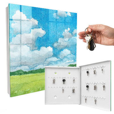 Armoire à clés murale Paysage d'été