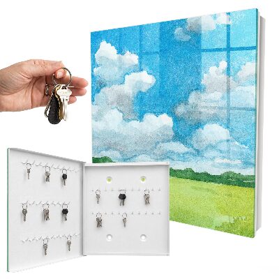 Armoire à clés murale Paysage d'été