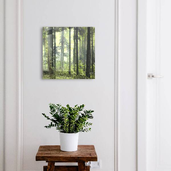 Boîte à clés decorative Forêt verte