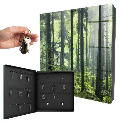 Boîte à clés decorative Forêt verte