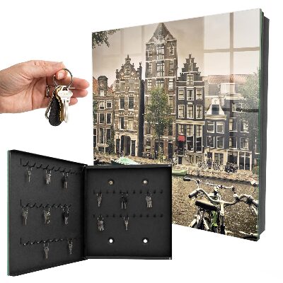 Armoire à clés murale La paix dans la ville