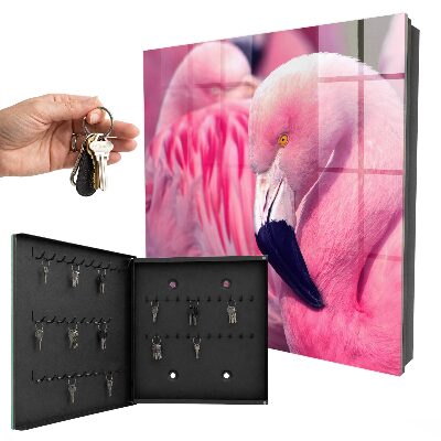 Boîte à clés decorative Beauté rose