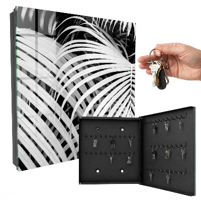 Armoire à clés murale Feuilles de palmier