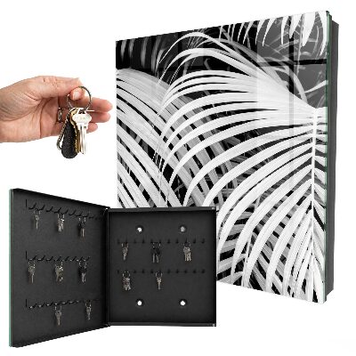Armoire à clés murale Feuilles de palmier