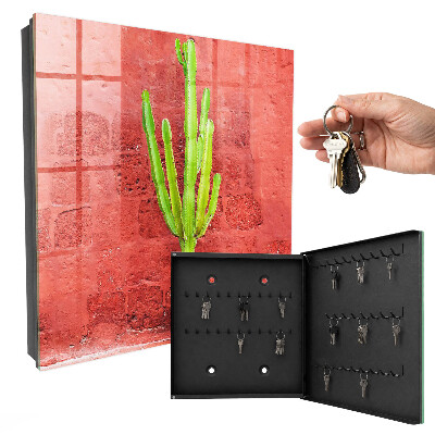 Boîte à clés decorative Cactus vert