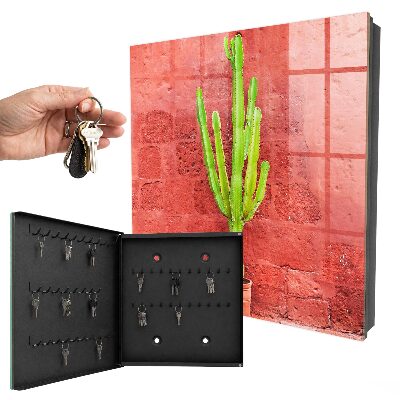 Boîte à clés decorative Cactus vert