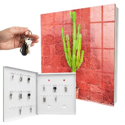 Boîte à clés decorative Cactus vert