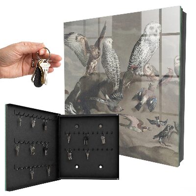 Boîte à clés decorative Oiseaux sur un rocher