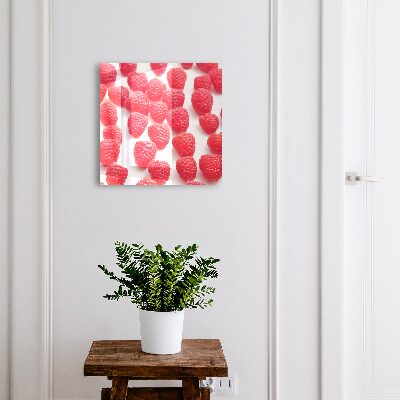 Armoire à clés murale Framboises roses