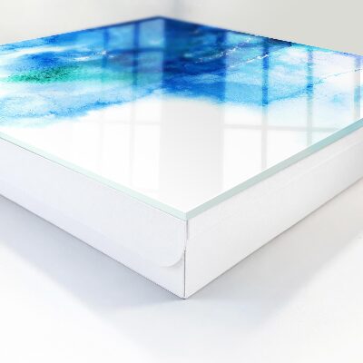 Boîte à clés decorative Vagues bleues