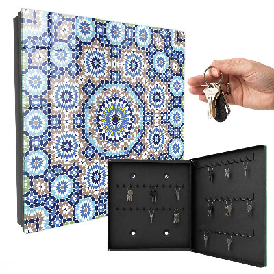 Armoire à clés murale Mosaïque orientale