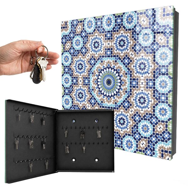 Armoire à clés murale Mosaïque orientale