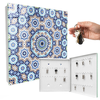 Armoire à clés murale Mosaïque orientale