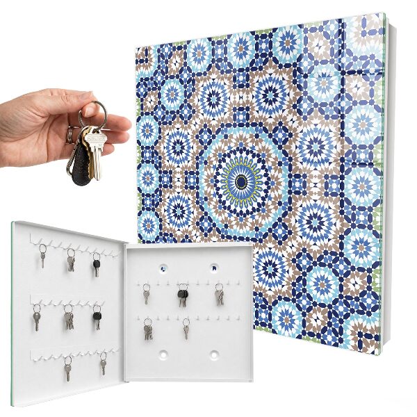 Armoire à clés murale Mosaïque orientale