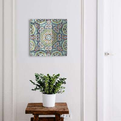 Armoire à clés murale Mosaïque de couleurs