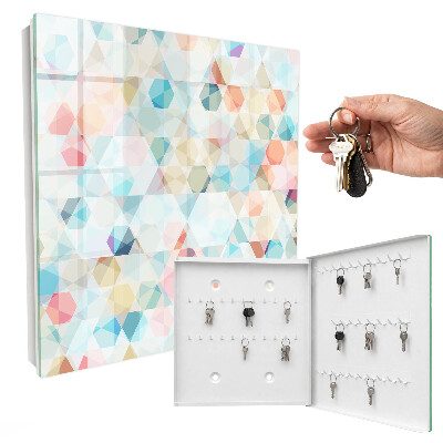 Armoire à clés murale Motifs géométriques