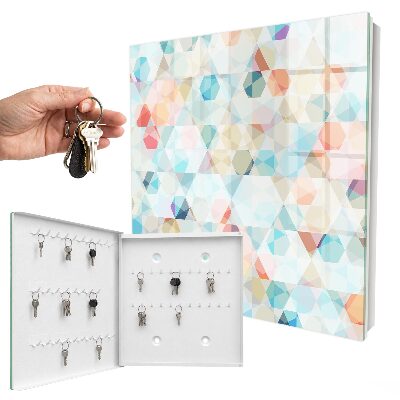 Armoire à clés murale Motifs géométriques