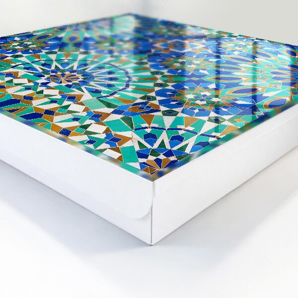 Boîte à clés decorative Mosaïque géométrique