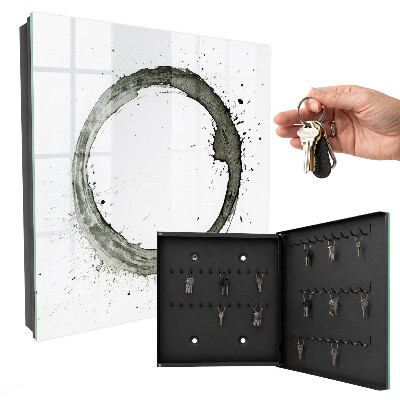 Armoire à clés murale Cercle zen