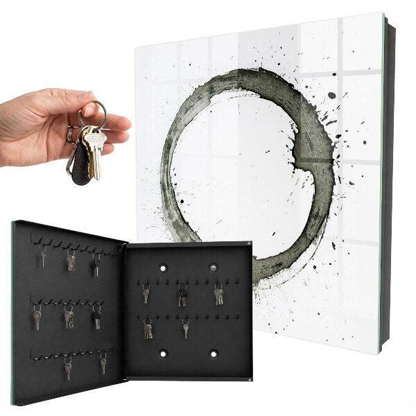 Armoire à clés murale Cercle zen