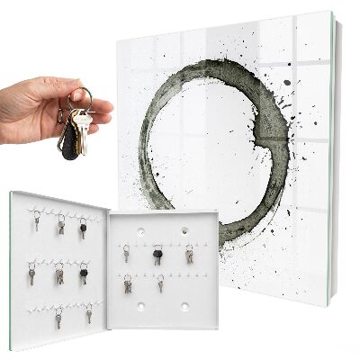 Armoire à clés murale Cercle zen
