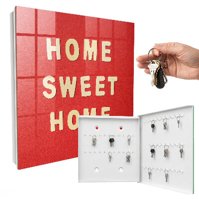Boîte à clés decorative Panneau « Home Sweet Home »