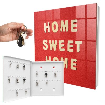Boîte à clés decorative Panneau « Home Sweet Home »