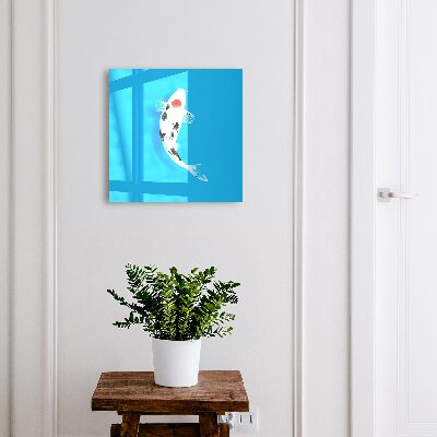 Armoire à clés murale Poissons koï