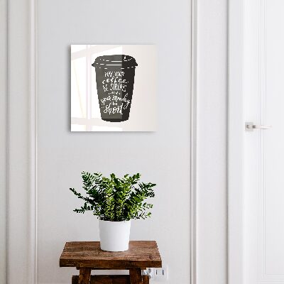 Boîte à clés decorative Café et humour