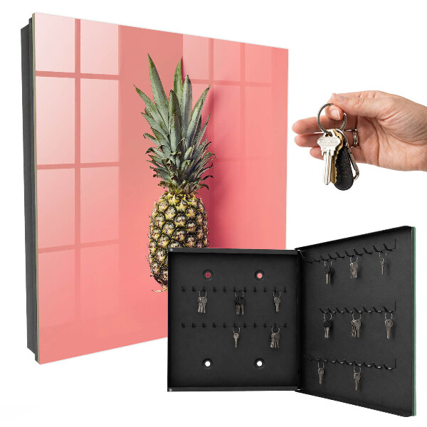 Boîte à clés decorative Ananas exotique