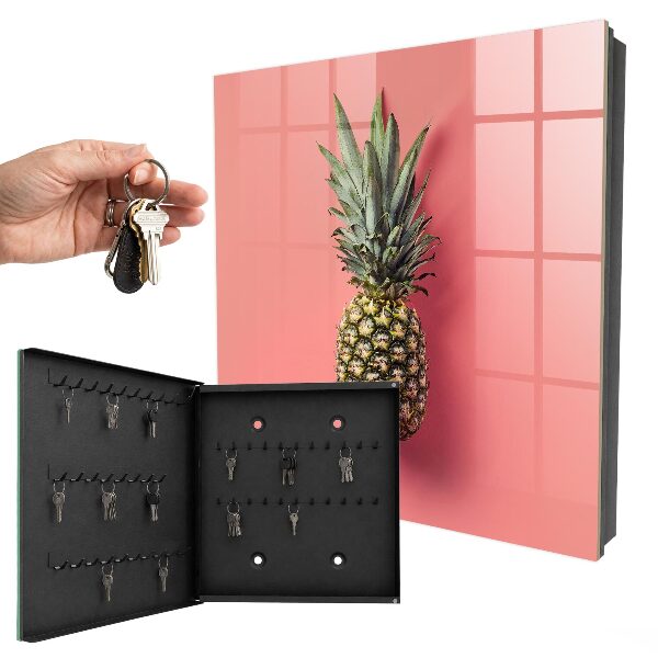 Boîte à clés decorative Ananas exotique
