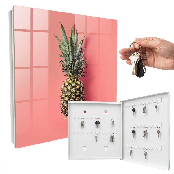 Boîte à clés decorative Ananas exotique