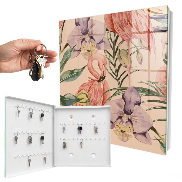 Boîte à clés decorative Élégance exotique
