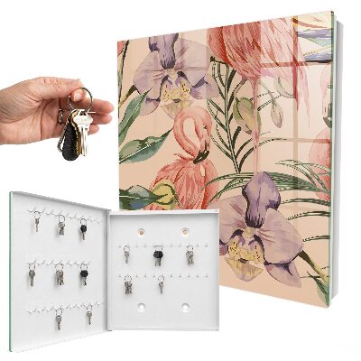 Boîte à clés decorative Élégance exotique