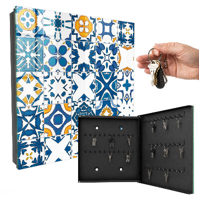 Armoire à clés murale Motifs géométriques