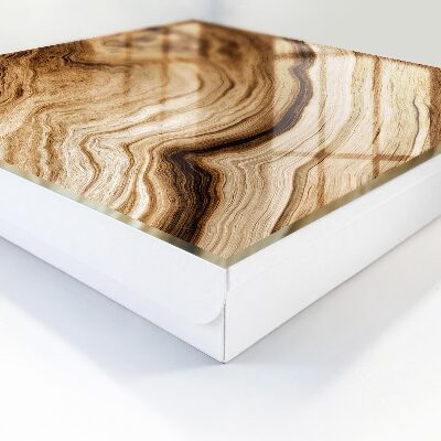 Boîte à clés decorative Vagues de bois